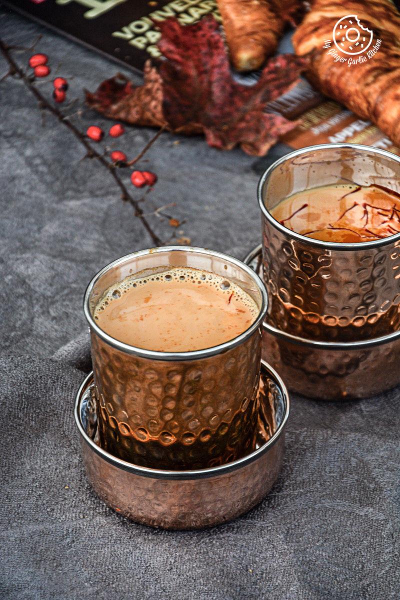 Saffron Masala Chai, a India dish